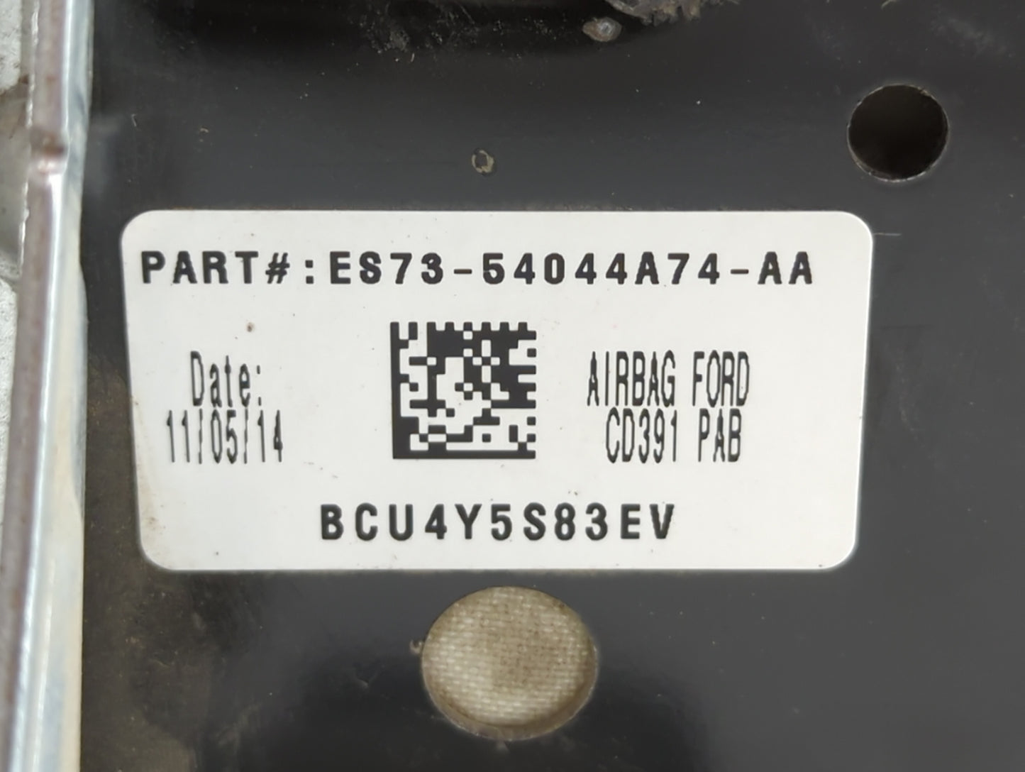 2013-2016 Ford Fusion Air Bag Passenger Right Dashboard Oem - Oemusedautoparts1.com