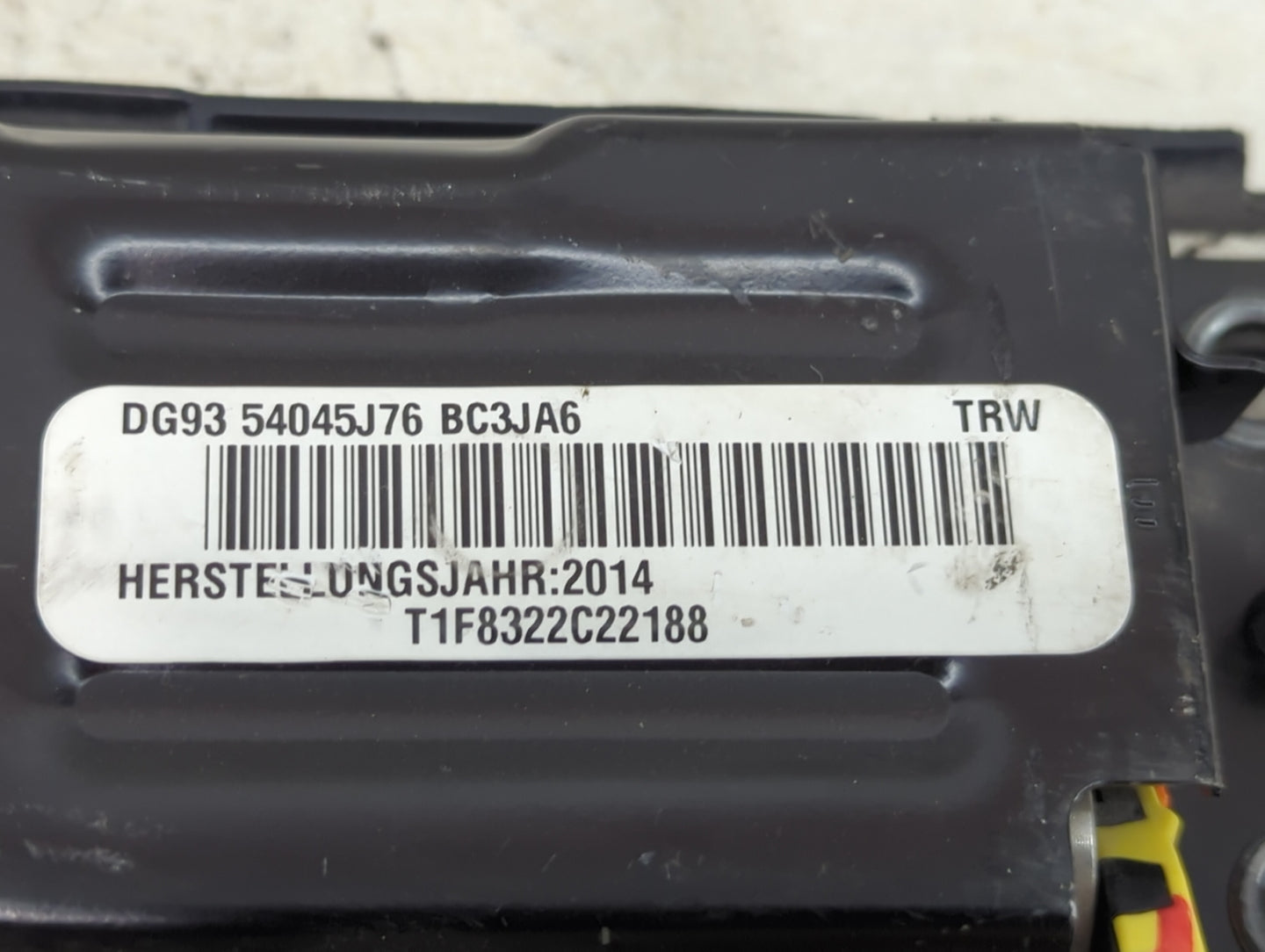 2014-2016 Ford Fusion Air Bag Rear Right Passenger Door - Oemusedautoparts1.com