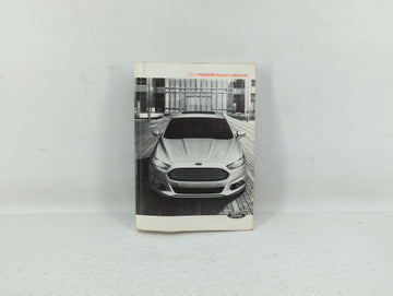 2015 Ford Fusion Owners Manual Book Guide OEM Used Auto Parts - Oemusedautoparts1.com
