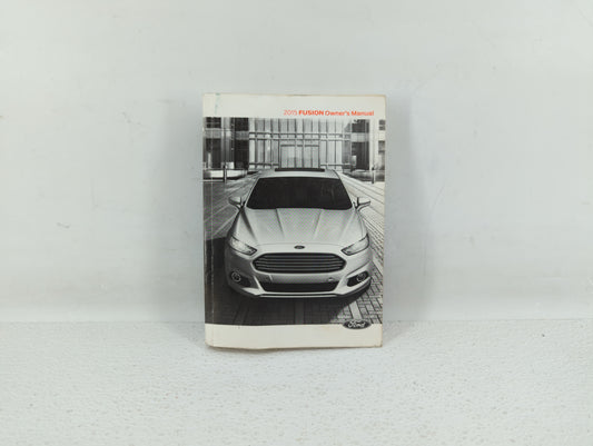 2015 Ford Fusion Owners Manual Book Guide OEM Used Auto Parts - Oemusedautoparts1.com