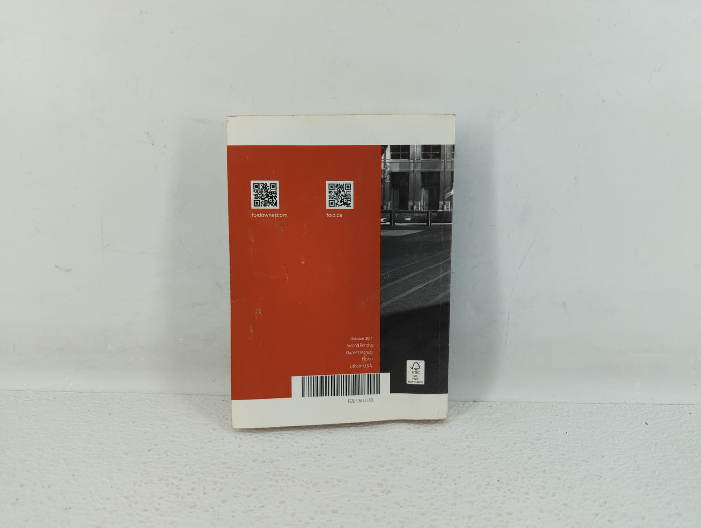 2015 Ford Fusion Owners Manual Book Guide OEM Used Auto Parts - Oemusedautoparts1.com