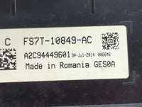 2015 Ford Fusion Instrument Cluster Speedometer Gauges P/N:FS7T-10849-AC Fits OEM Used Auto Parts - Oemusedautoparts1.com