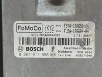 2015 Ford Fusion PCM Engine Control Computer ECU ECM PCU OEM P/N:FS7A-12A650-AVC FS7A-12A650-AXC, FS7A-12A650-AUC Fits OEM U
