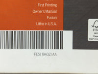 2015 Ford Fusion Owners Manual Book Guide OEM Used Auto Parts - Oemusedautoparts1.com