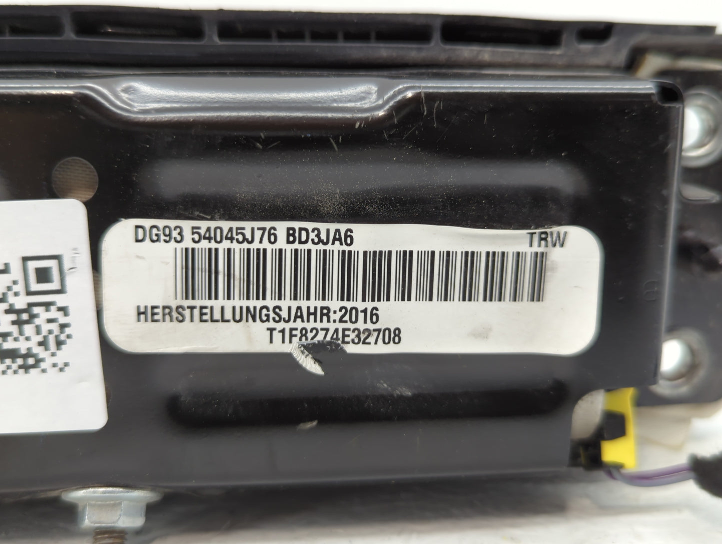 2013-2020 Ford Fusion Air Bag Passenger Right Knee OEM P/N:DG93 54045J76 BD3 Fits Fits 2013 2014 2015 2016 2017 2018 2019 20