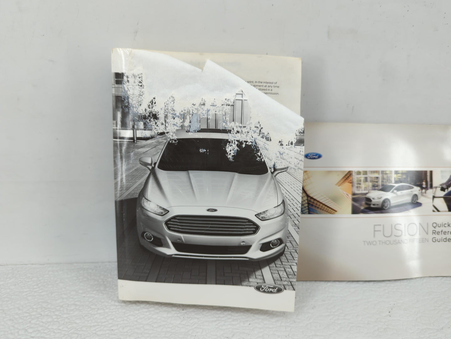 2015 Ford Fusion Owners Manual Book Guide OEM Used Auto Parts - Oemusedautoparts1.com