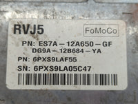 2014-2016 Ford Fusion PCM Engine Control Computer ECU ECM PCU OEM P/N:ES7A-12A650-GF ES7A-12A650-JF Fits Fits 2014 2015 2016