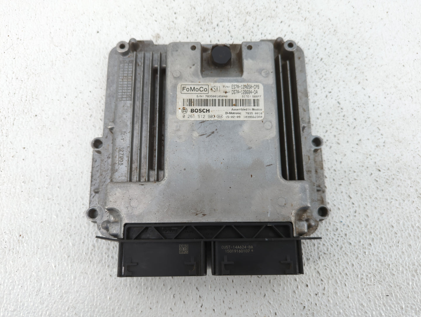 2014-2016 Ford Fusion PCM Engine Control Computer ECU ECM PCU OEM P/N:DS7A-12B684-DA ES7A-12A650-EK Fits Fits 2014 2015 2016