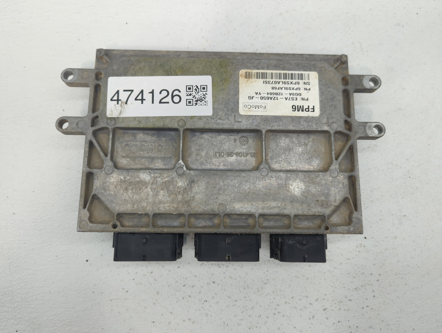 2014-2016 Ford Fusion PCM Engine Control Computer ECU ECM PCU OEM P/N:ES7A-12A650-JG ES7A-12A650-JF Fits Fits 2014 2015 2016