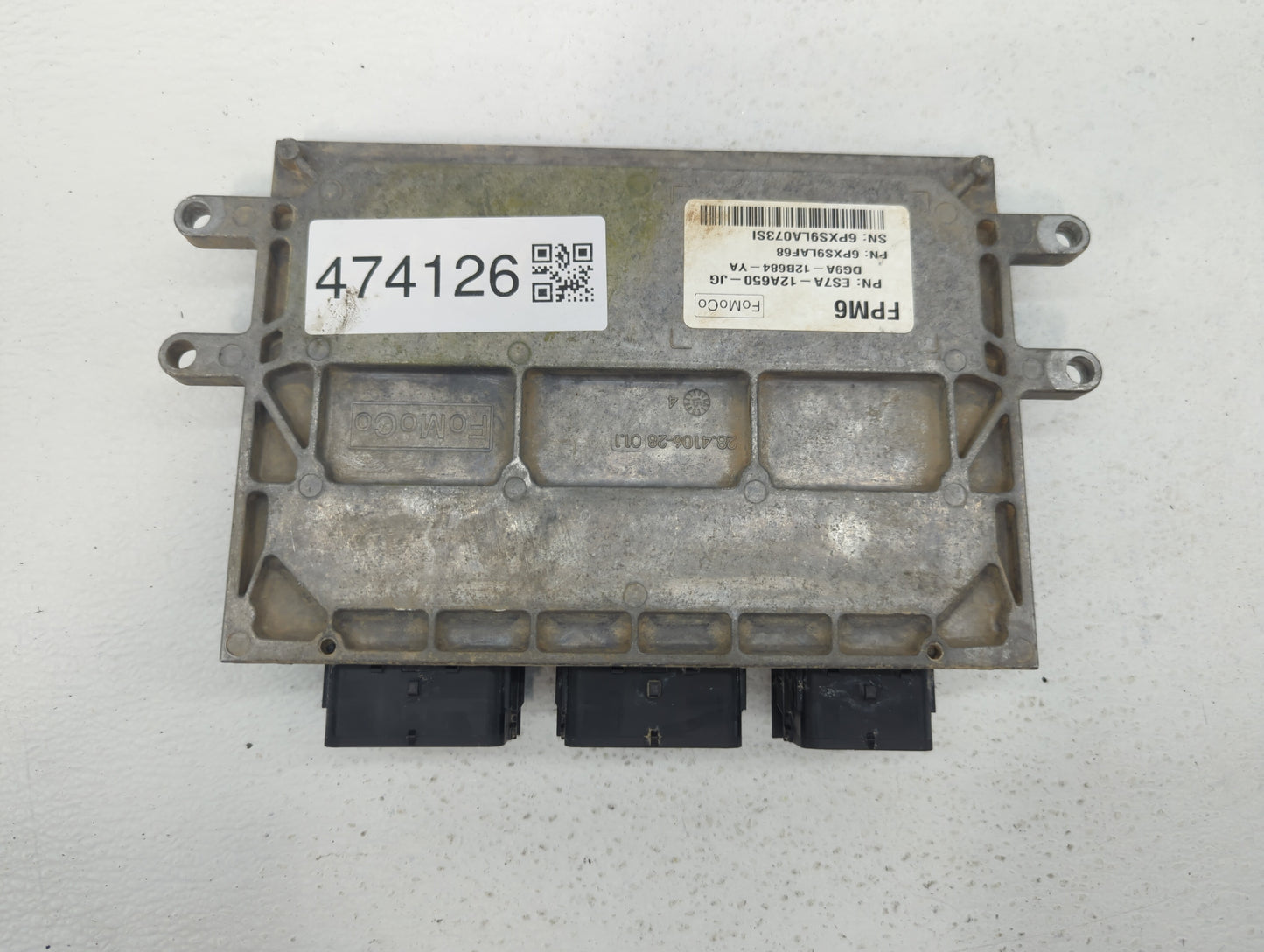2014-2016 Ford Fusion PCM Engine Control Computer ECU ECM PCU OEM P/N:ES7A-12A650-JG ES7A-12A650-JF Fits Fits 2014 2015 2016