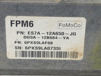 2014-2016 Ford Fusion PCM Engine Control Computer ECU ECM PCU OEM P/N:ES7A-12A650-JG ES7A-12A650-JF Fits Fits 2014 2015 2016