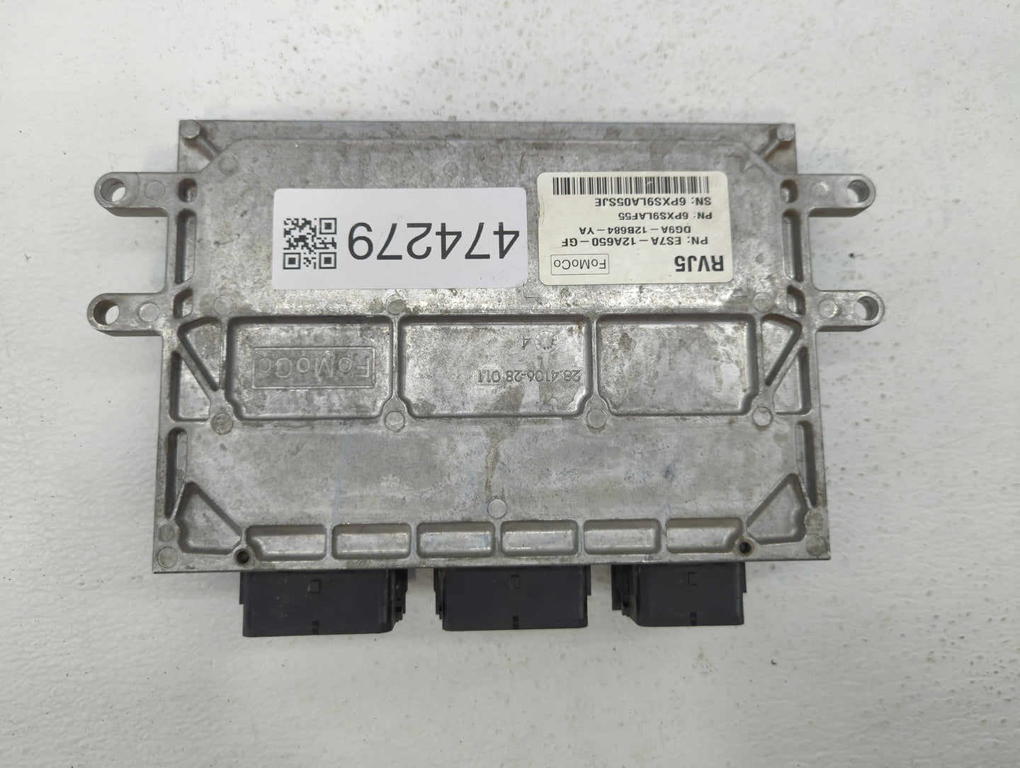 2014-2016 Ford Fusion PCM Engine Control Computer ECU ECM PCU OEM P/N:ES7A-12A650-GF ES7A-12A650-JF Fits Fits 2014 2015 2016