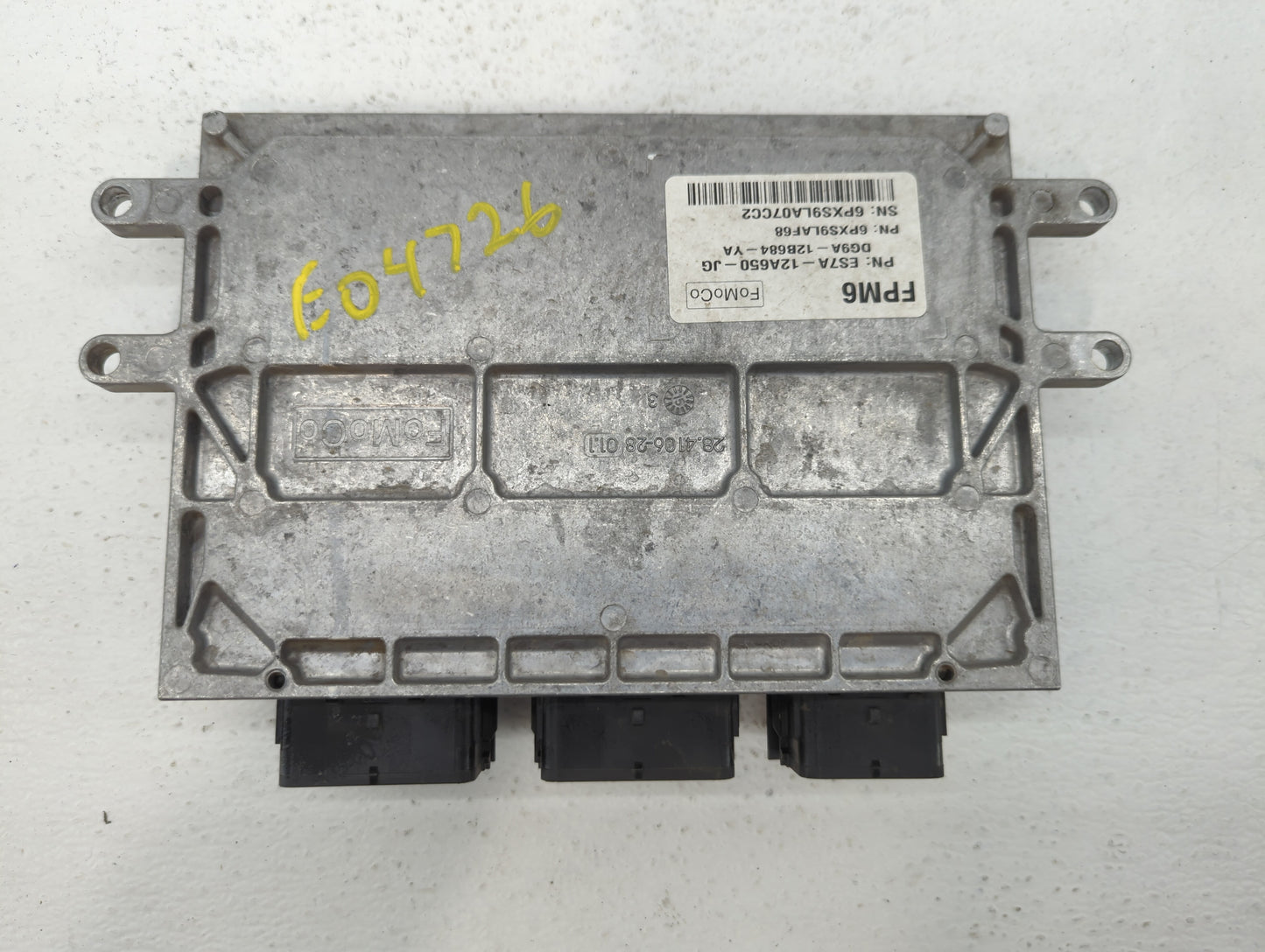 2014-2016 Ford Fusion PCM Engine Control Computer ECU ECM PCU OEM P/N:ES7A-12A650-JG ES7A-12A650-JF Fits Fits 2014 2015 2016
