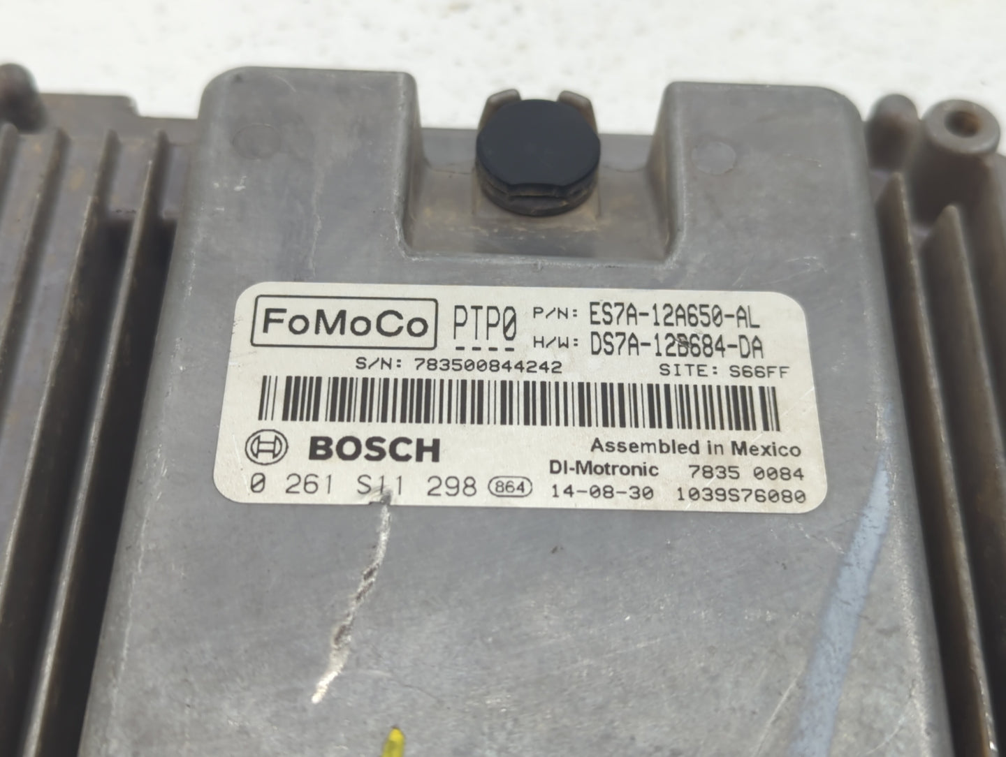 2014-2016 Ford Fusion PCM Engine Control Computer ECU ECM PCU OEM P/N:DS7A-12B684-DA ES7A-12A650-AL Fits Fits 2014 2015 2016