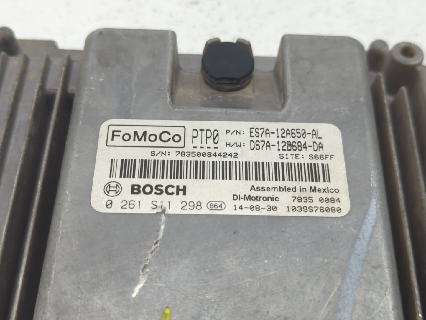 2014-2016 Ford Fusion PCM Engine Control Computer ECU ECM PCU OEM P/N:DS7A-12B684-DA ES7A-12A650-AL Fits Fits 2014 2015 2016
