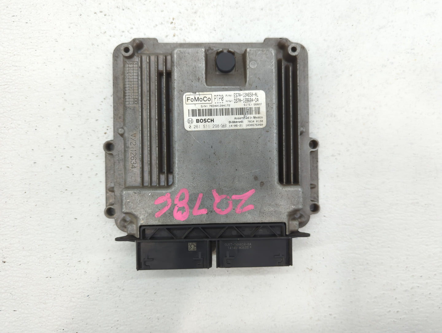 2014-2016 Ford Fusion PCM Engine Control Computer ECU ECM PCU OEM P/N:DS7A-12B684-DA ES7A-12A650-AL Fits Fits 2014 2015 2016