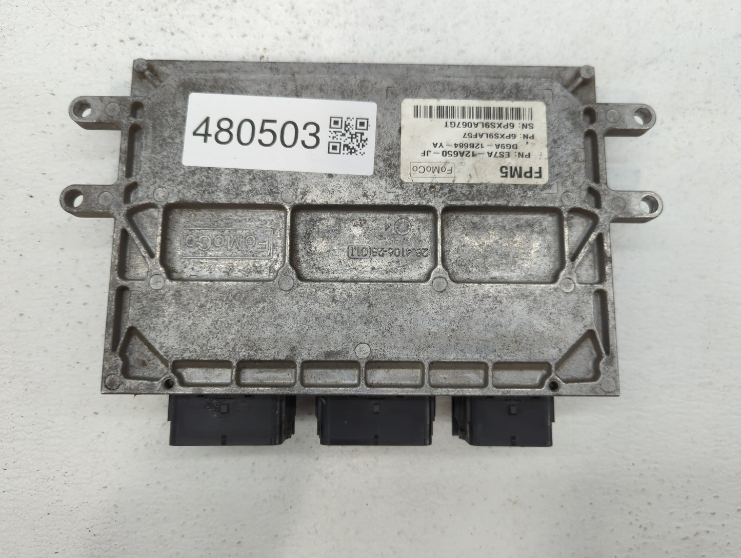2014-2016 Ford Fusion PCM Engine Control Computer ECU ECM PCU OEM P/N:ES7A-12A650-JF ES7A-12A650-GF Fits Fits 2014 2015 2016