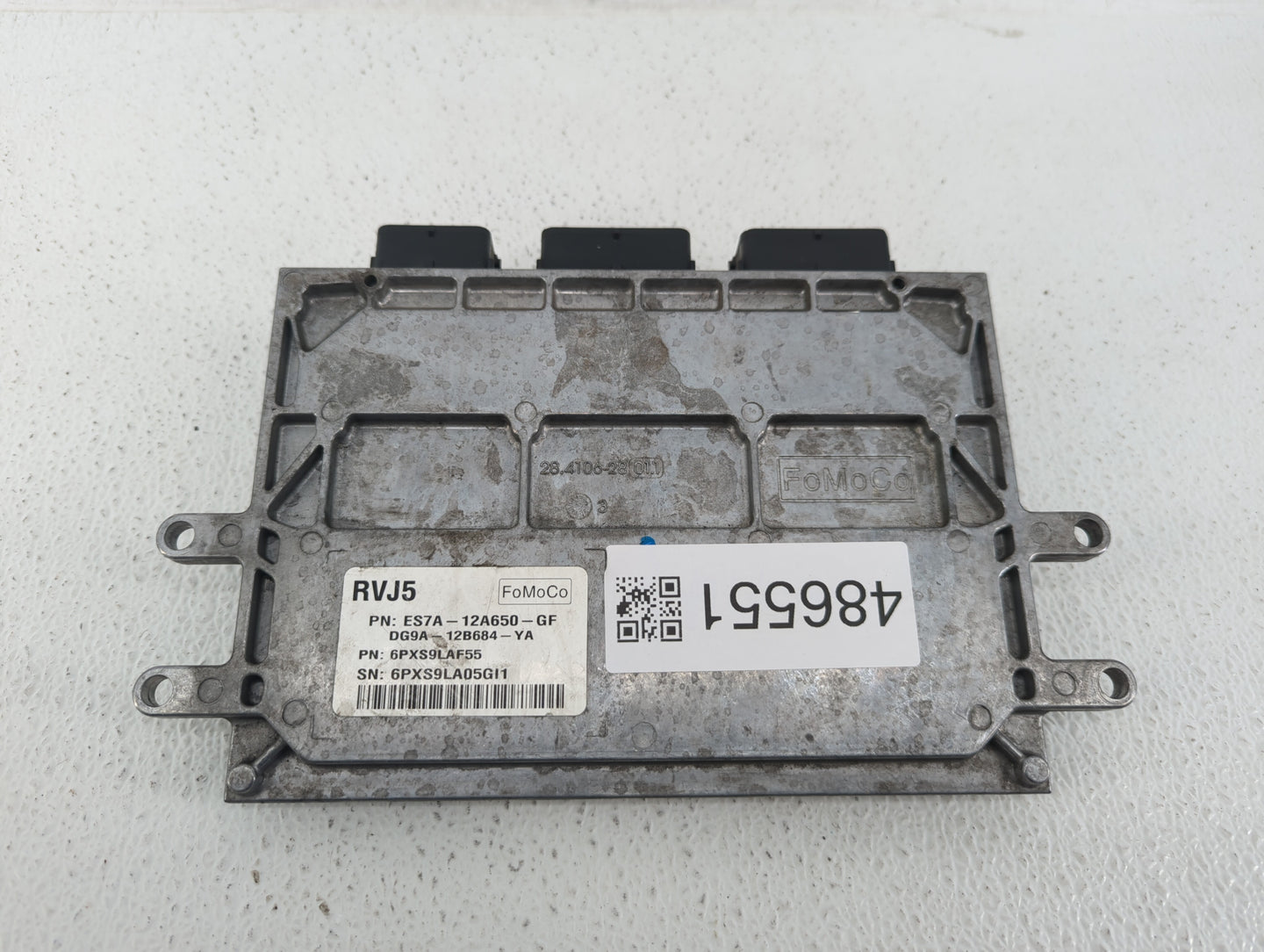 2014-2016 Ford Fusion PCM Engine Control Computer ECU ECM PCU OEM P/N:ES7A-12A650-JF ES7A-12A650-GF Fits Fits 2014 2015 2016