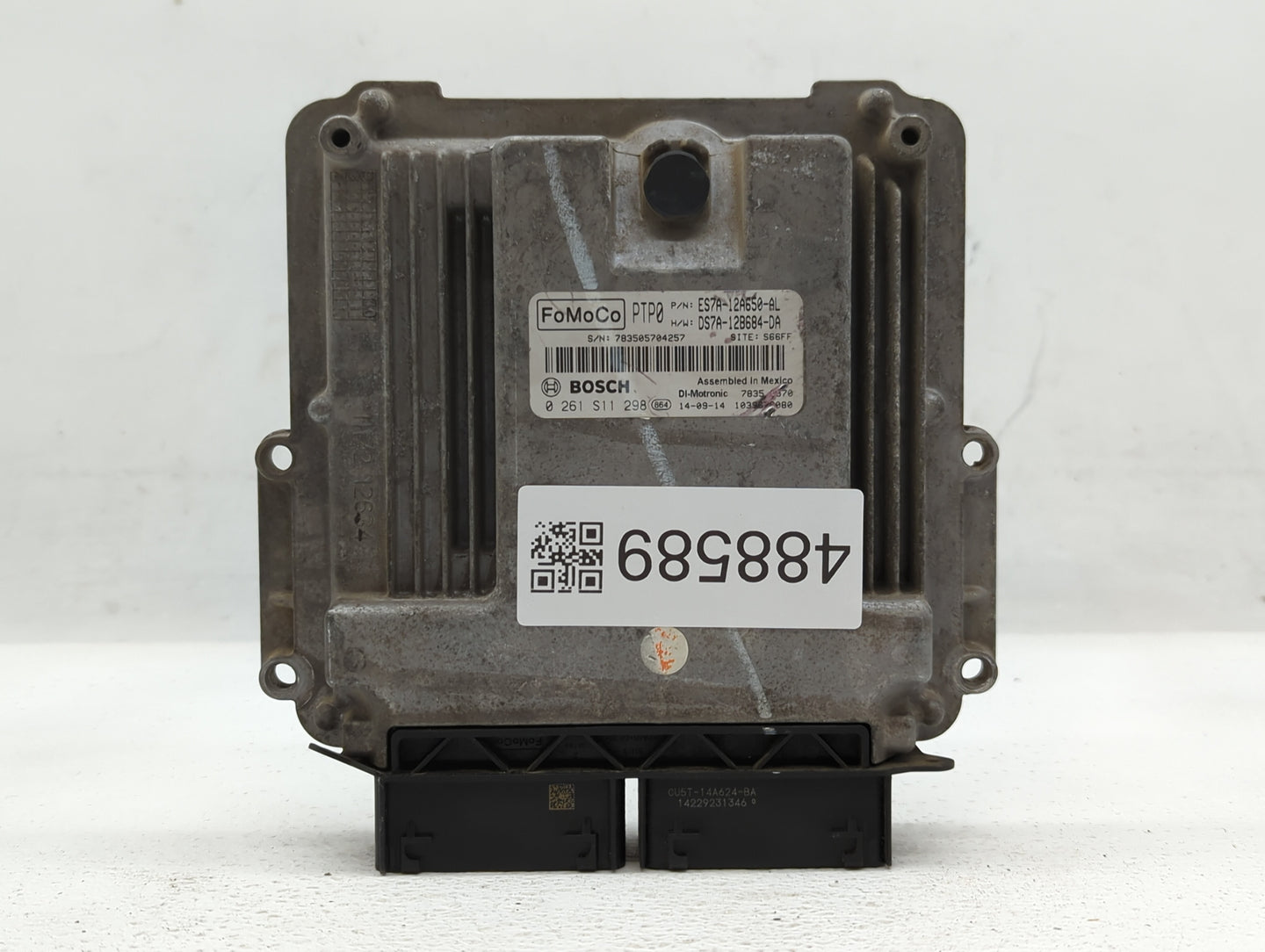 2014-2016 Ford Fusion PCM Engine Control Computer ECU ECM PCU OEM P/N:DS7A-12B684-DA ES7A-12A650-AL Fits Fits 2014 2015 2016