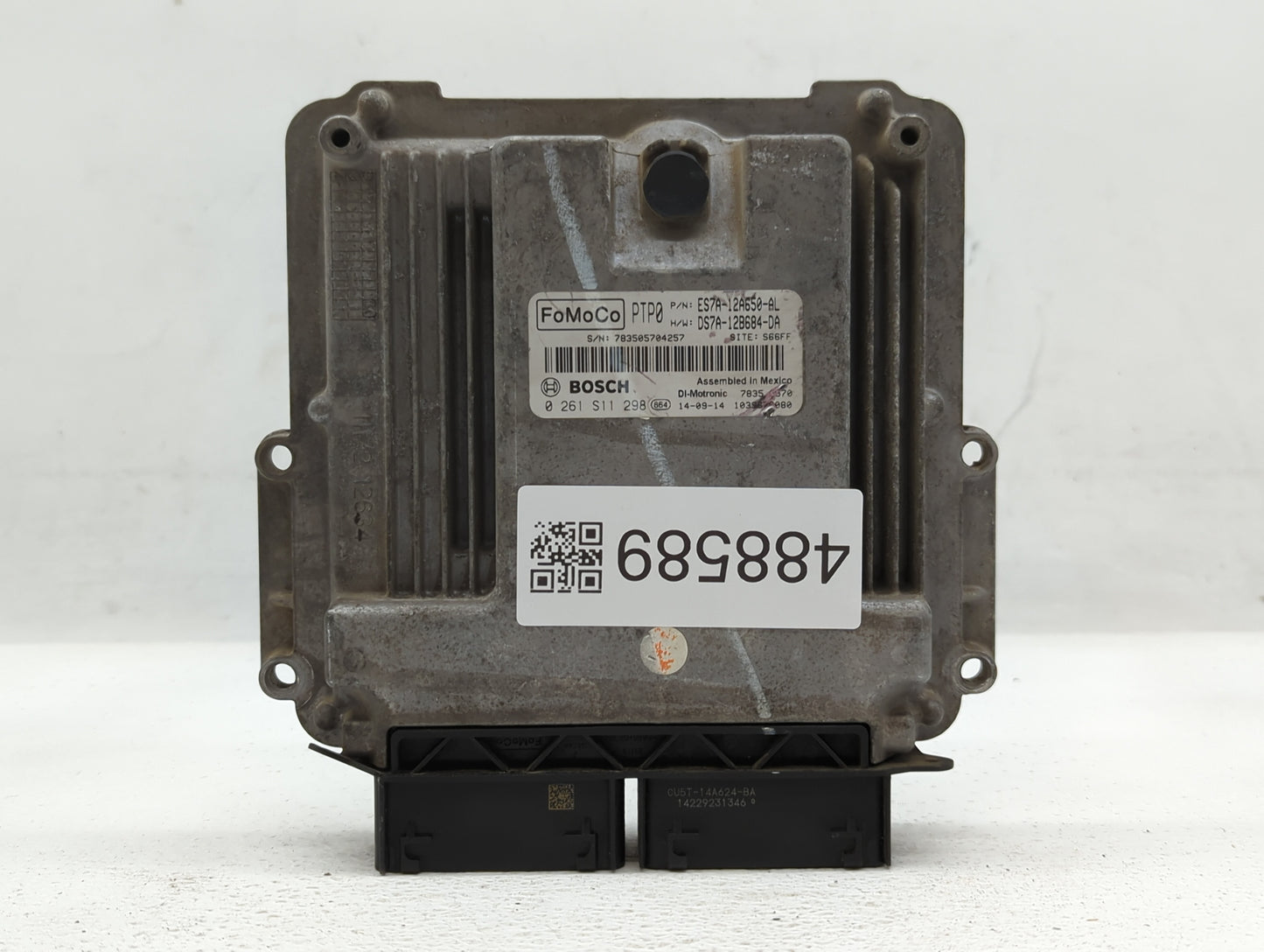 2014-2016 Ford Fusion PCM Engine Control Computer ECU ECM PCU OEM P/N:DS7A-12B684-DA ES7A-12A650-AL Fits Fits 2014 2015 2016