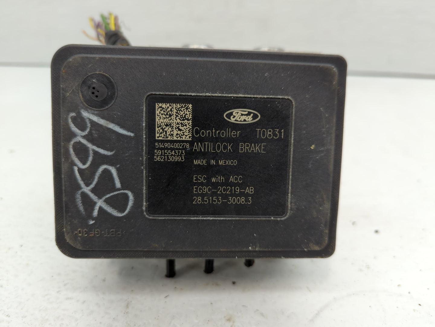 2014-2016 Ford Fusion ABS Pump Control Module Replacement P/N:EG9C-2C405-AD Fits Fits 2014 2015 2016 OEM Used Auto Parts - O