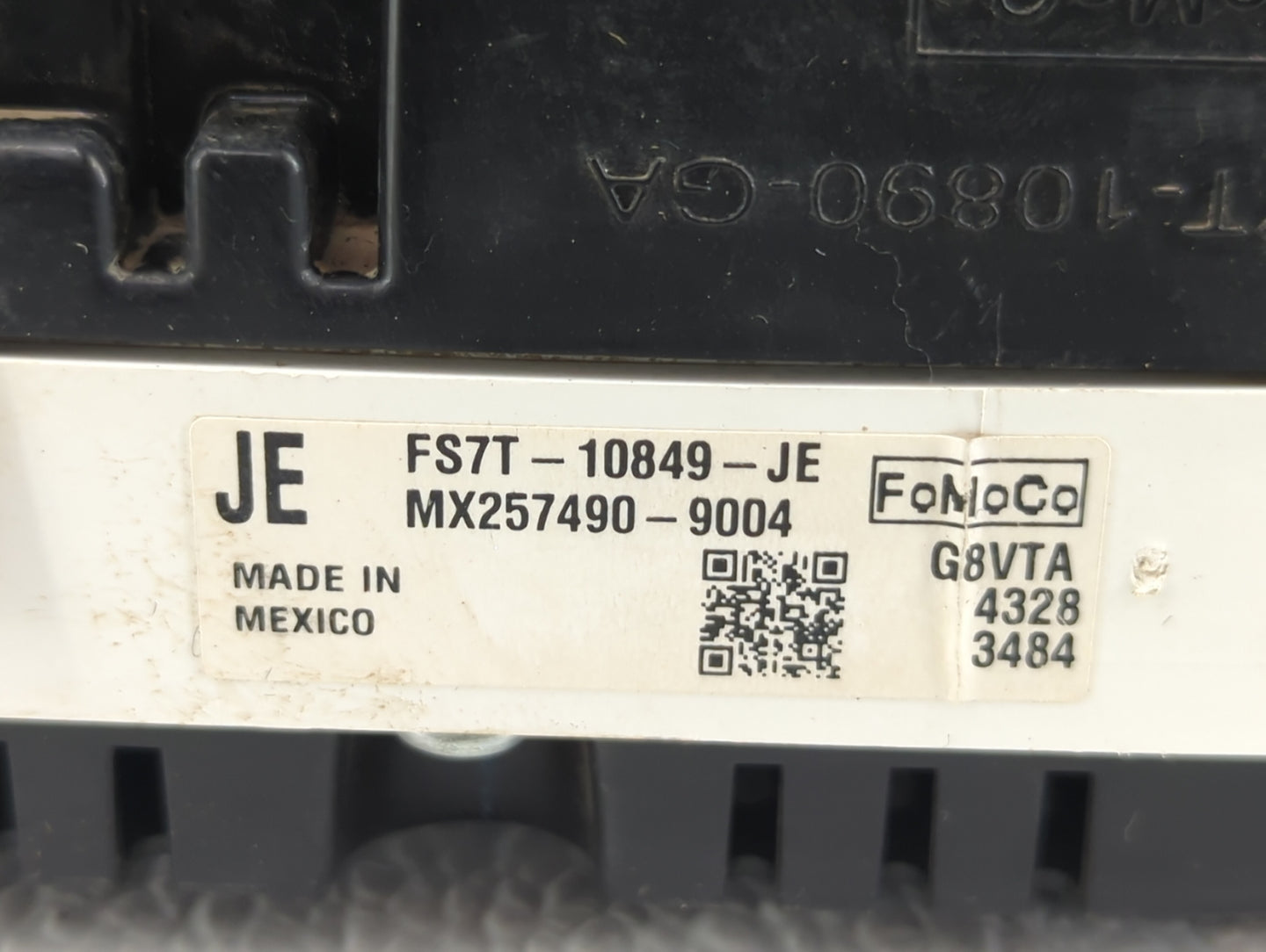 2017 Ford Fusion Instrument Cluster Speedometer Gauges P/N:FS7T-10849-JE HS7T-10849-JE Fits OEM Used Auto Parts - Oemusedaut