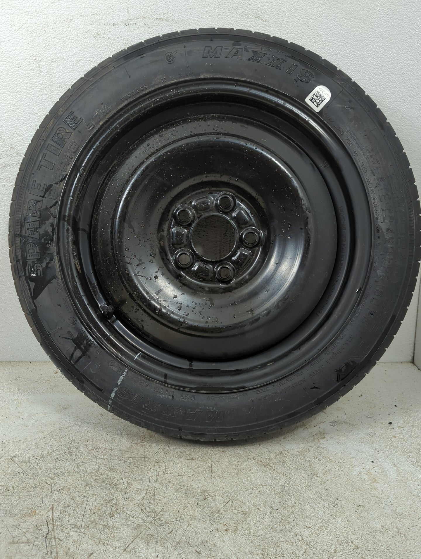 2015 Ford Fusion Spare Donut Tire Wheel Rim Oem - Oemusedautoparts1.com