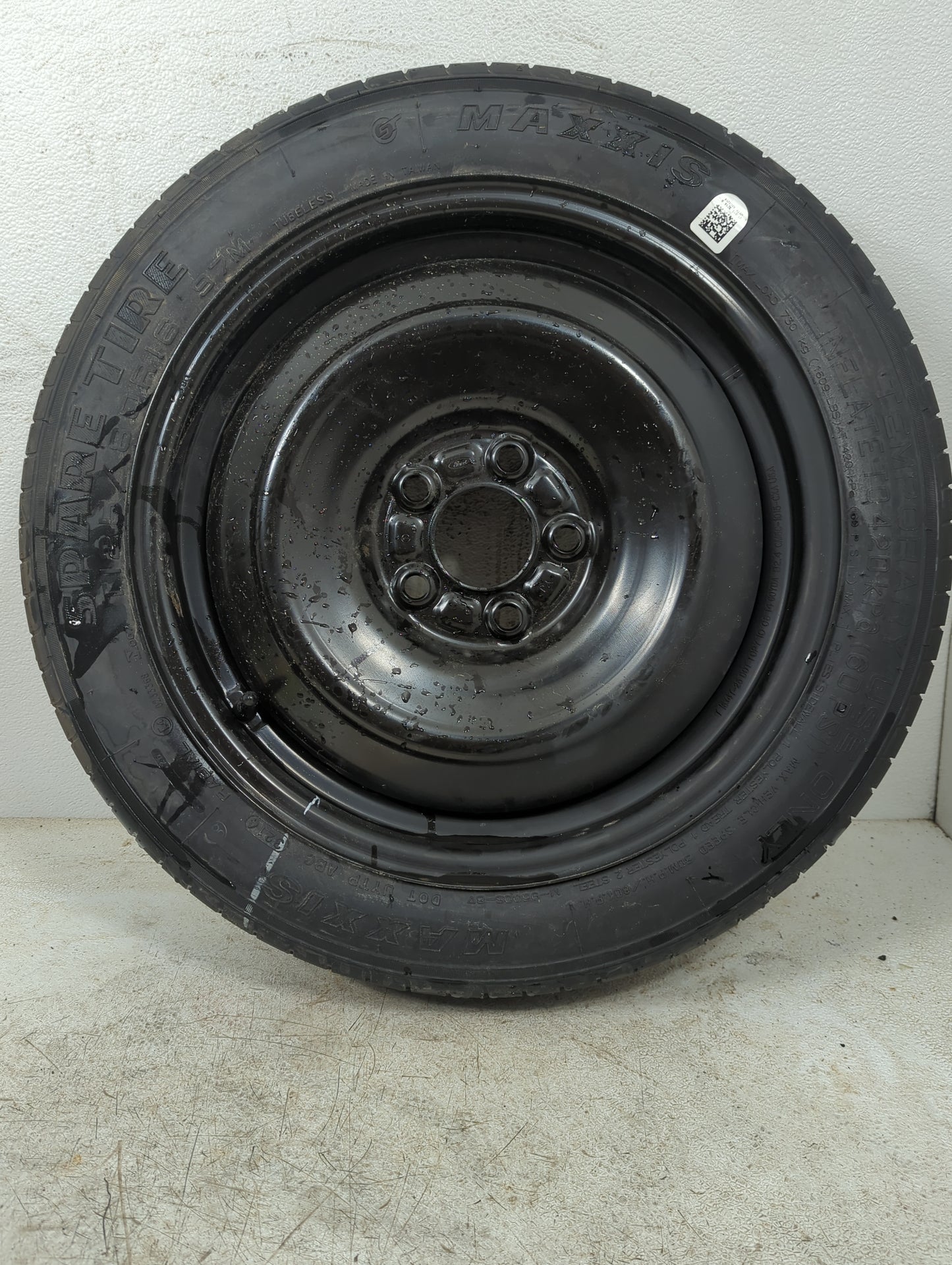 2015 Ford Fusion Spare Donut Tire Wheel Rim Oem - Oemusedautoparts1.com