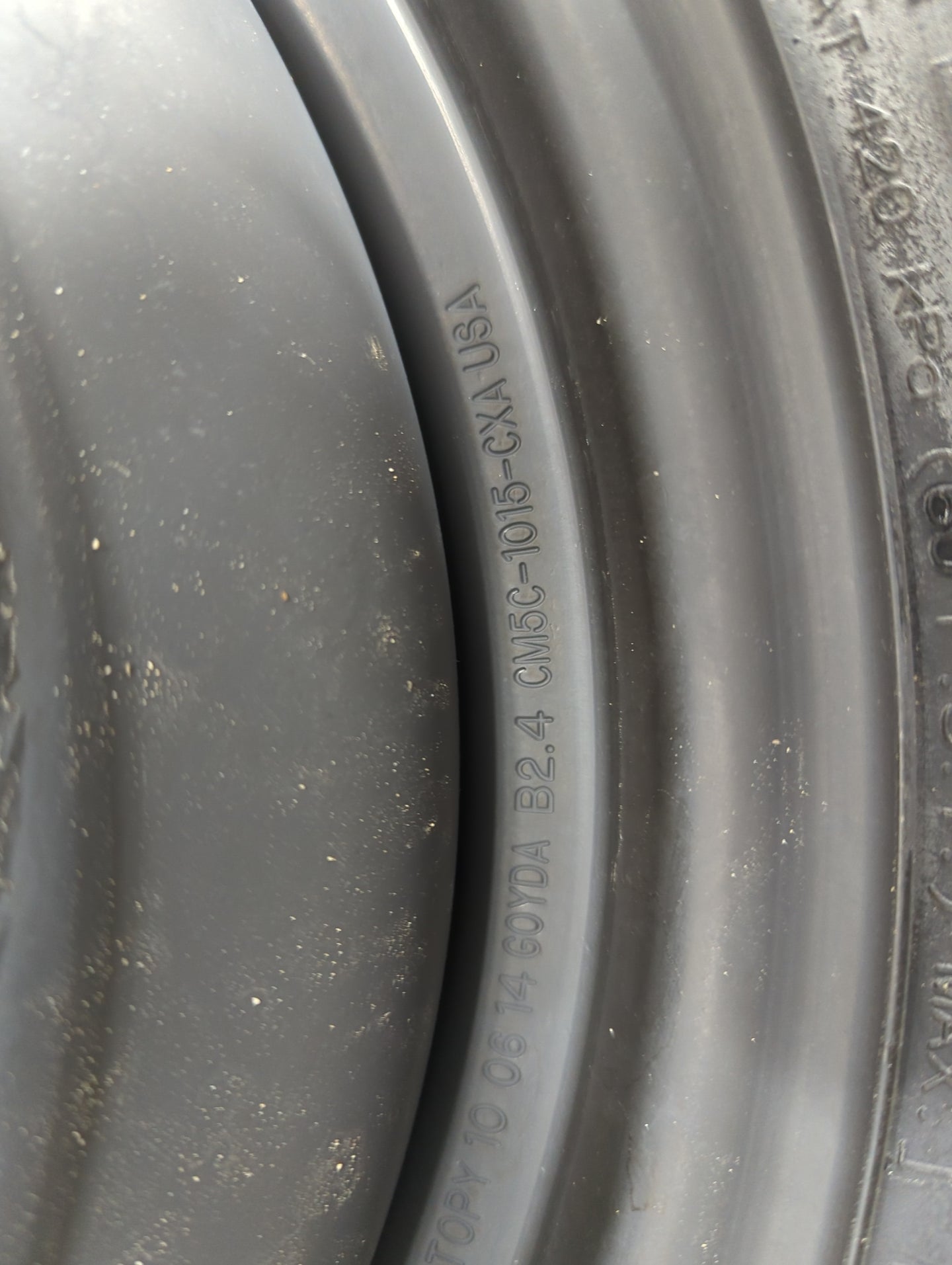 2015 Ford Fusion Spare Donut Tire Wheel Rim Oem - Oemusedautoparts1.com