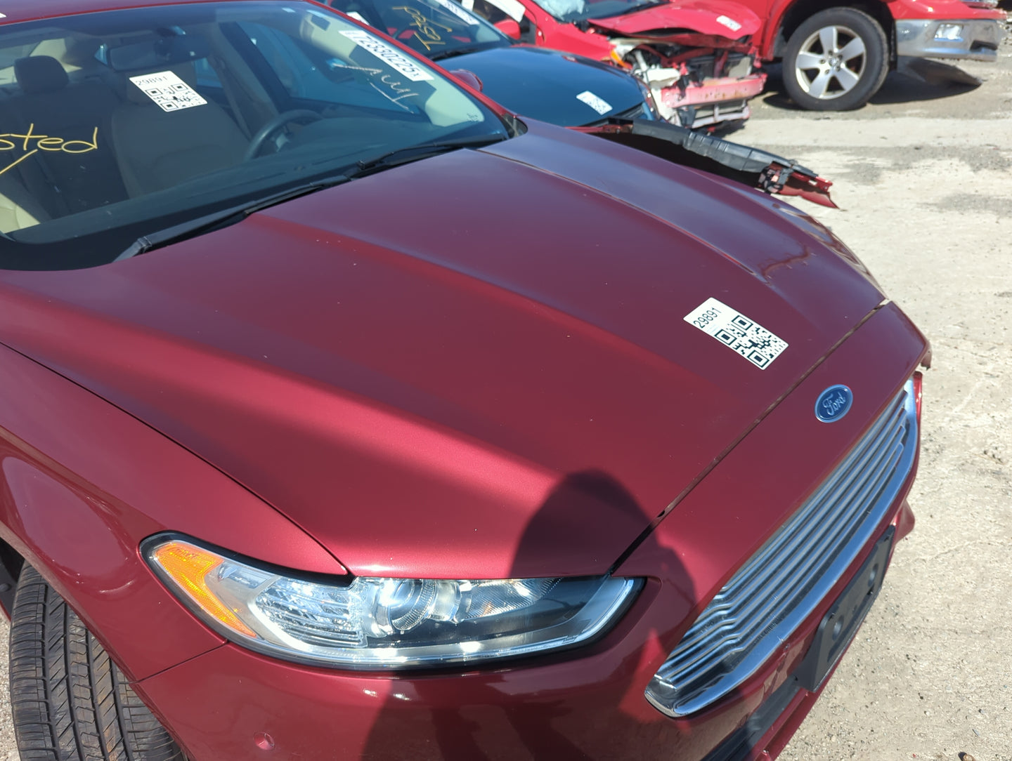 2013-2020 Ford Fusion Hood Oem - Oemusedautoparts1.com