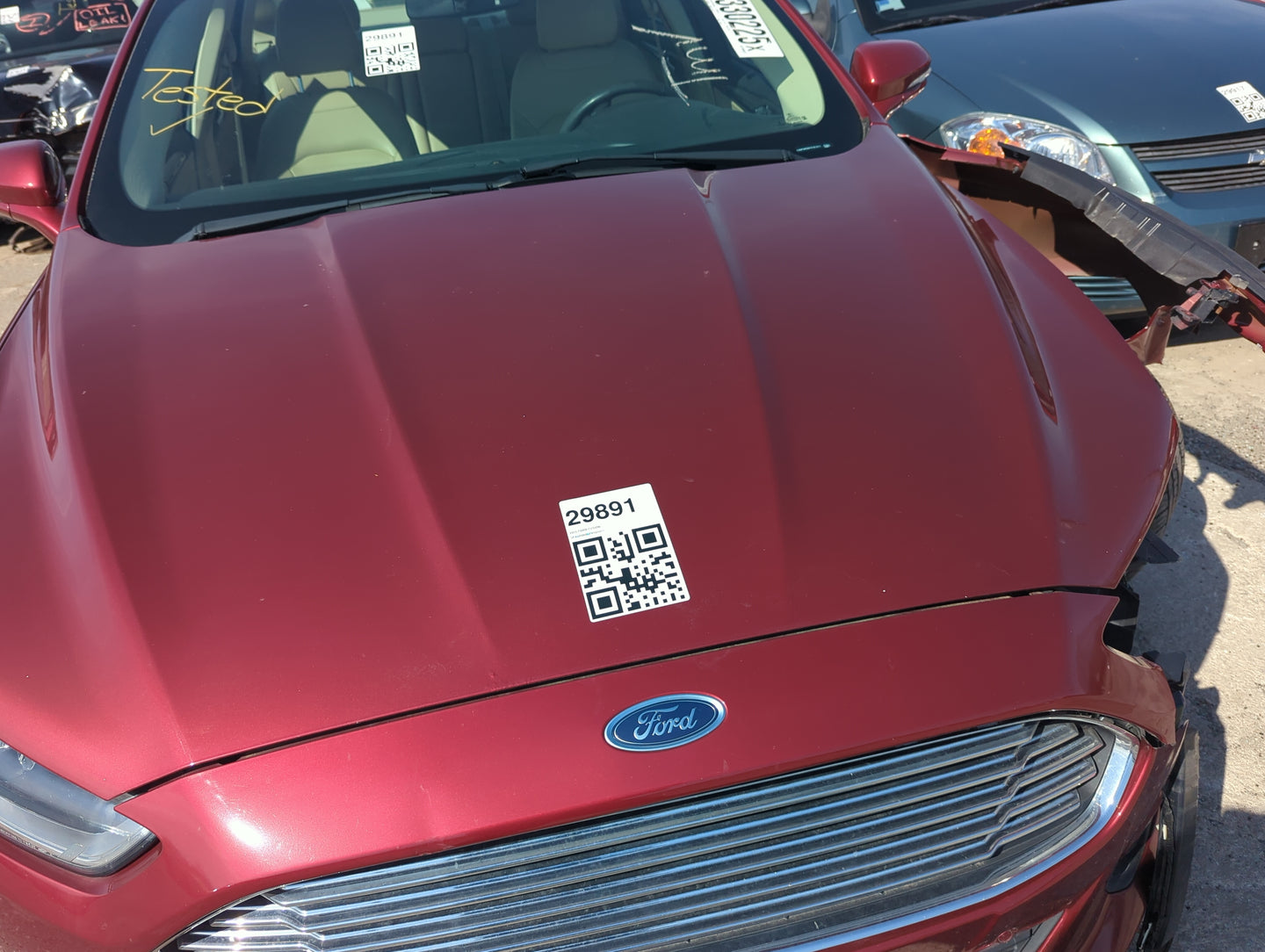 2013-2020 Ford Fusion Hood Oem - Oemusedautoparts1.com
