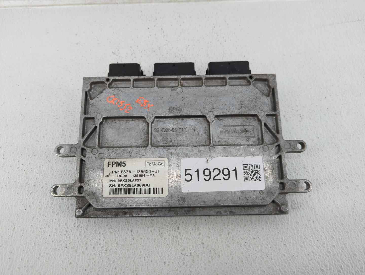 2014-2016 Ford Fusion PCM Engine Control Computer ECU ECM PCU OEM P/N:ES7A-12A650-JF FJ5A-12B684-AA Fits Fits 2014 2015 2016