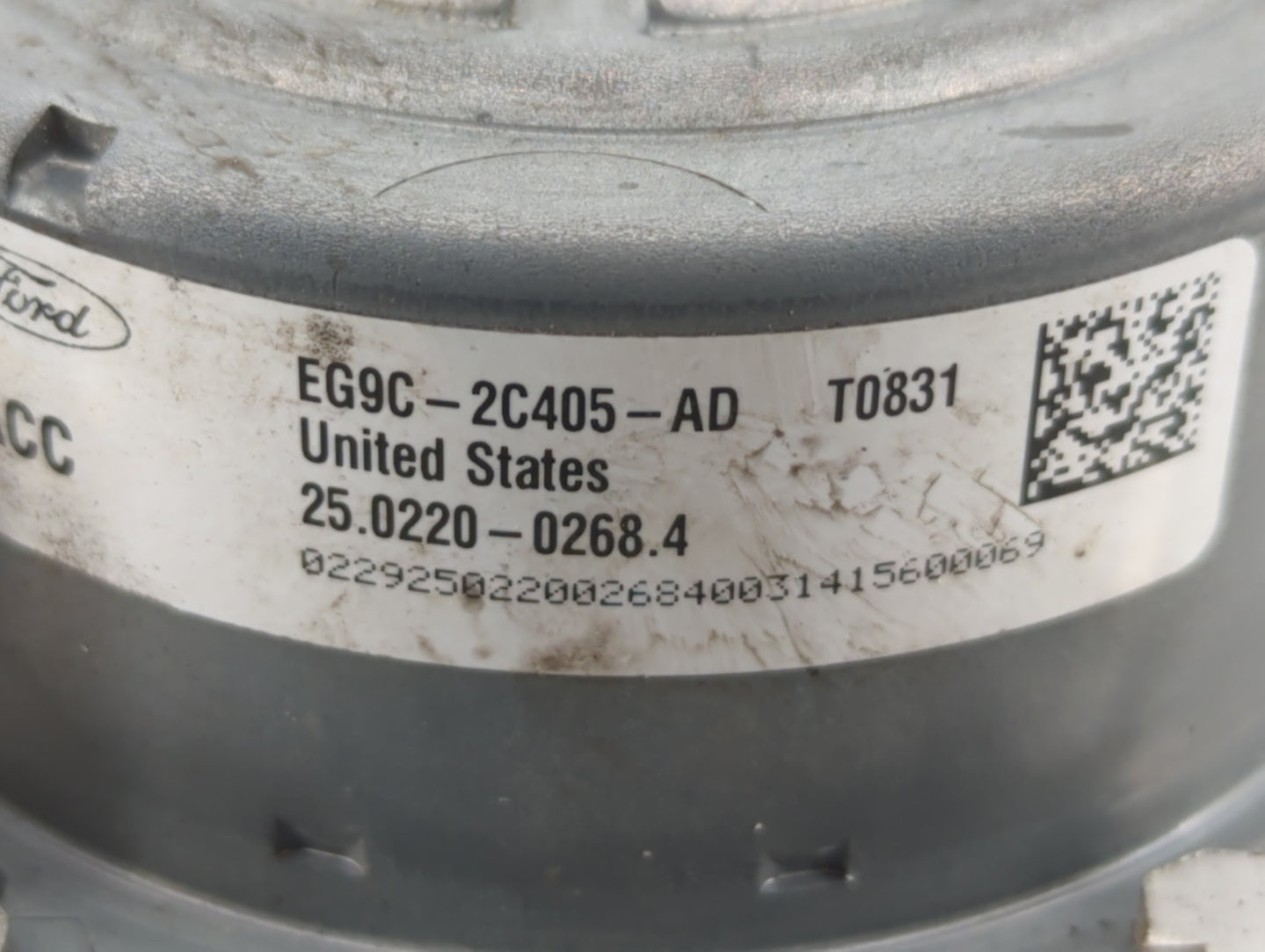 2014-2016 Ford Fusion ABS Pump Control Module Replacement P/N:EG9C-2C405-AD Fits Fits 2014 2015 2016 OEM Used Auto Parts - O