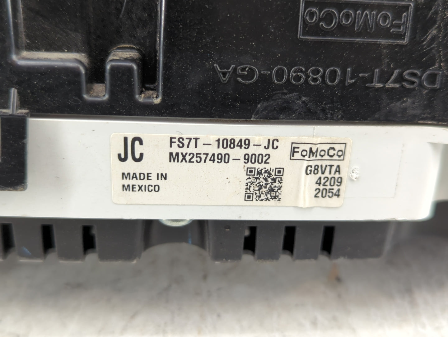 2015 Ford Fusion Instrument Cluster Speedometer Gauges P/N:FS7T-10849-JC Fits OEM Used Auto Parts - Oemusedautoparts1.com