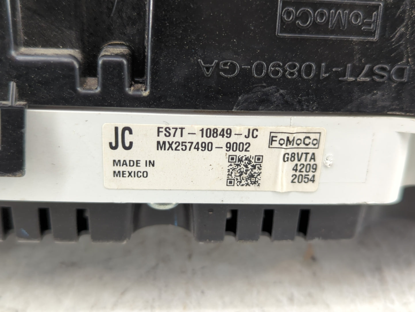 2015 Ford Fusion Instrument Cluster Speedometer Gauges P/N:FS7T-10849-JC Fits OEM Used Auto Parts - Oemusedautoparts1.com