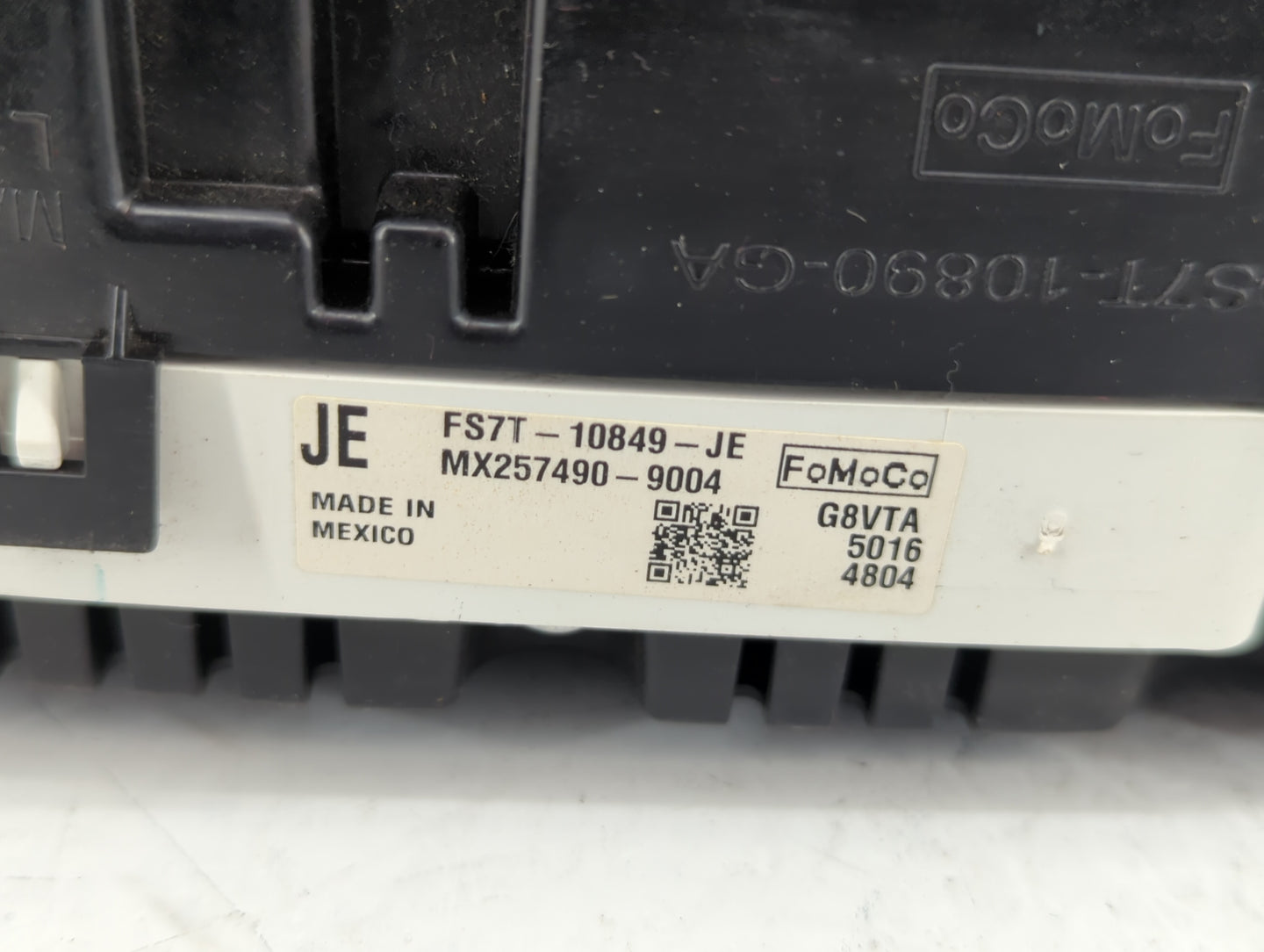 2015 Ford Fusion Instrument Cluster Speedometer Gauges P/N:FS7T-10849-JE Fits OEM Used Auto Parts - Oemusedautoparts1.com