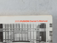 2015 Ford Fusion Owners Manual Book Guide P/N:FE5J-19A321 AA OEM Used Auto Parts - Oemusedautoparts1.com