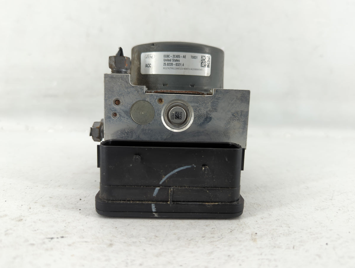 2014-2016 Ford Fusion Anti-Lock Brake ABS Pump Module Actuator OEM P/N:EG9C-2C405-AE Fits Fits 2014 2015 2016 OEM Used Auto 