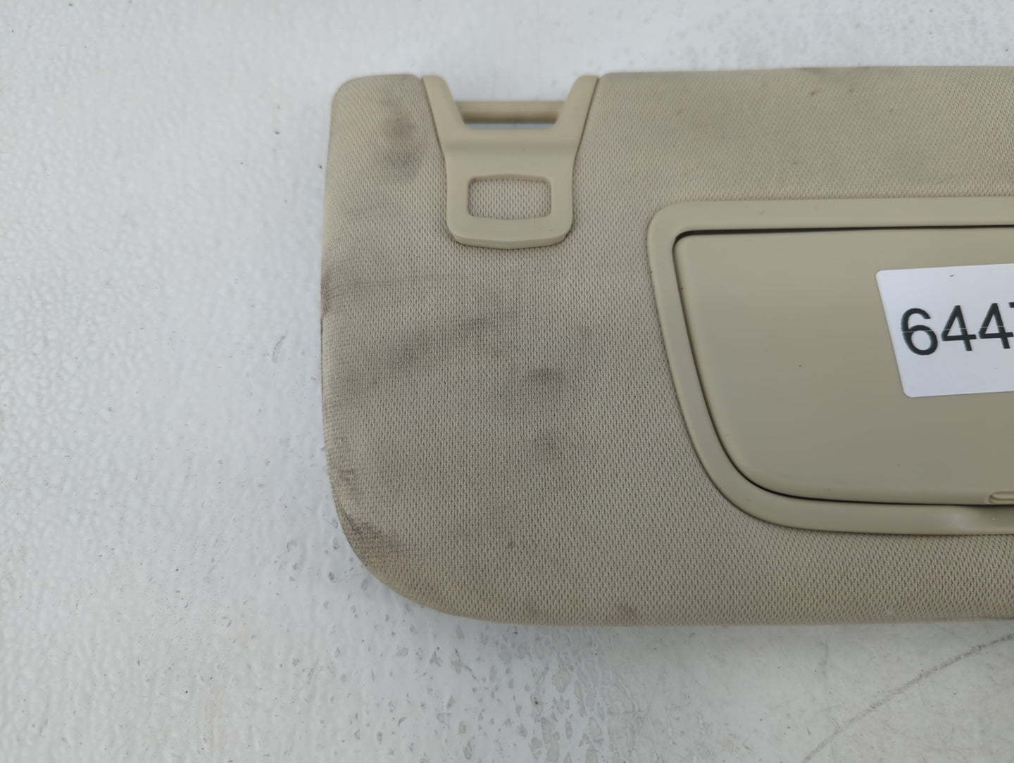 2015-2016 Ford Fusion Sun Visor Shade Replacement Passenger Right Mirror Fits Fits 2015 2016 OEM Used Auto Parts - Oemusedau