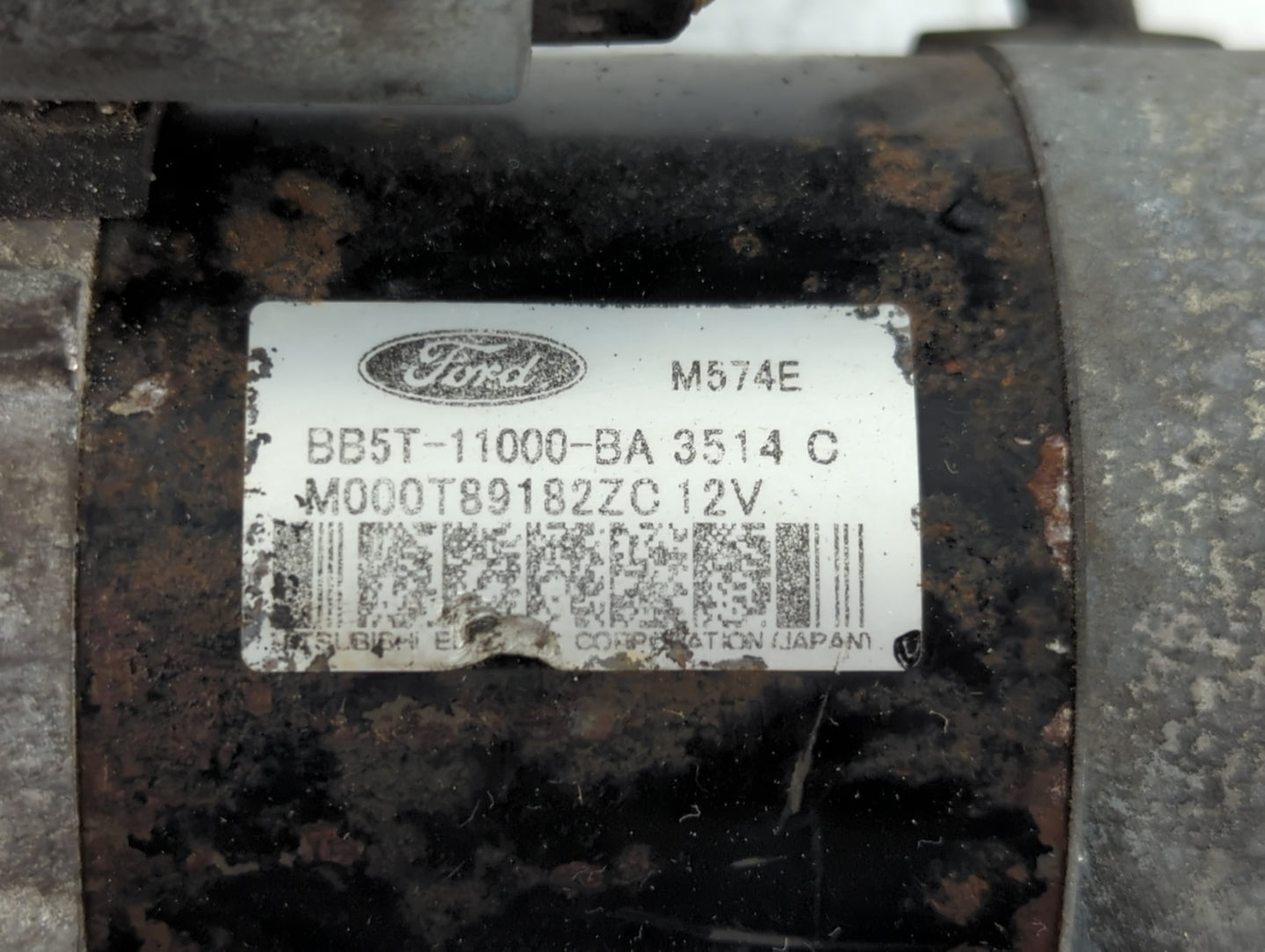 2013-2020 Ford Fusion Car Starter Motor Solenoid OEM P/N:M000T89182ZC BB5T-11000-BA Fits OEM Used Auto Parts - Oemusedautopa