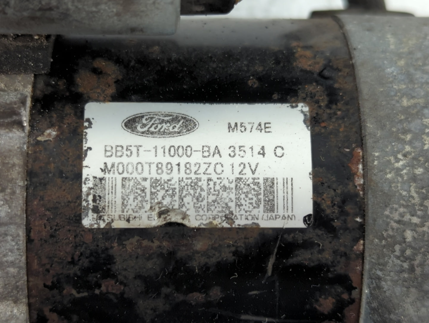 2013-2020 Ford Fusion Car Starter Motor Solenoid OEM P/N:M000T89182ZC BB5T-11000-BA Fits OEM Used Auto Parts - Oemusedautopa
