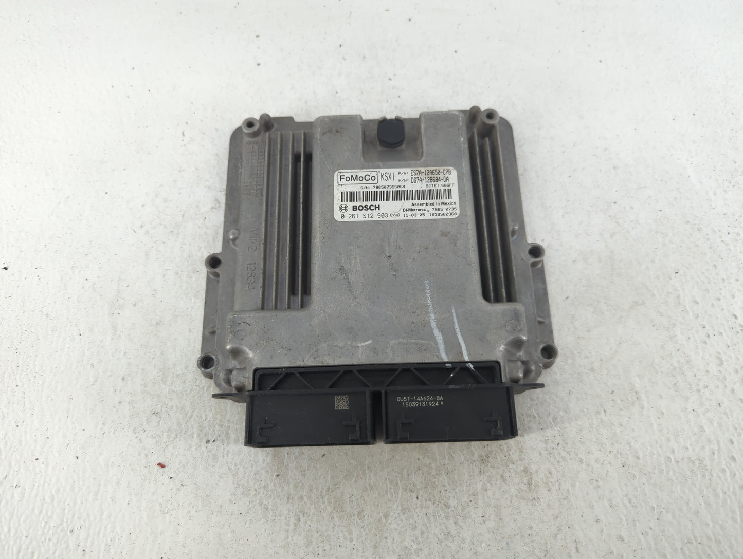 2014-2016 Ford Fusion PCM Engine Control Computer ECU ECM PCU OEM P/N:DS7A-12B684-DA ES7A-12A650-CPB Fits Fits 2014 2015 201