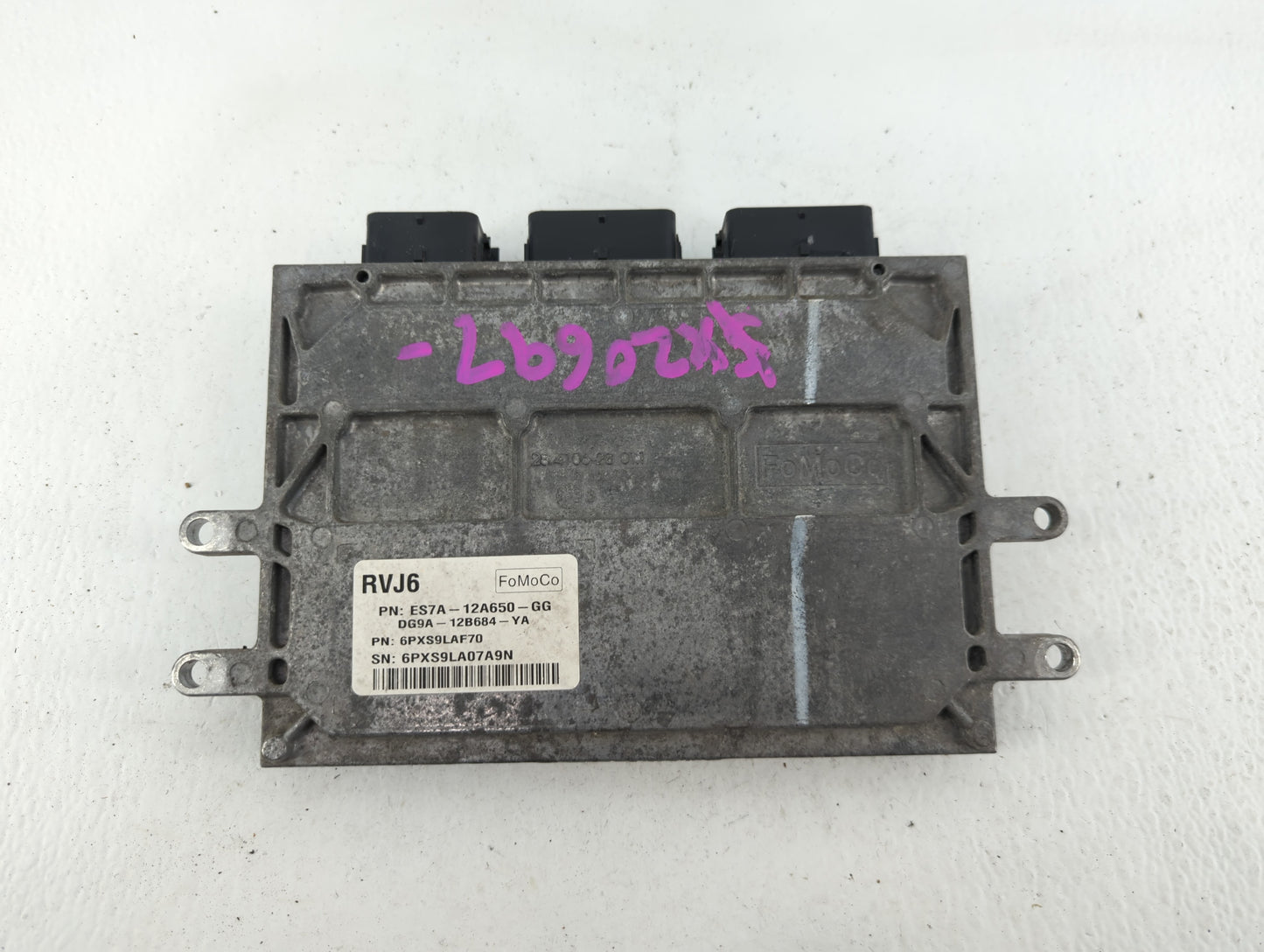 2014-2016 Ford Fusion PCM Engine Control Computer ECU ECM PCU OEM P/N:ES7A-12A650-GG 6PXS9LAF70 Fits Fits 2014 2015 2016 OEM