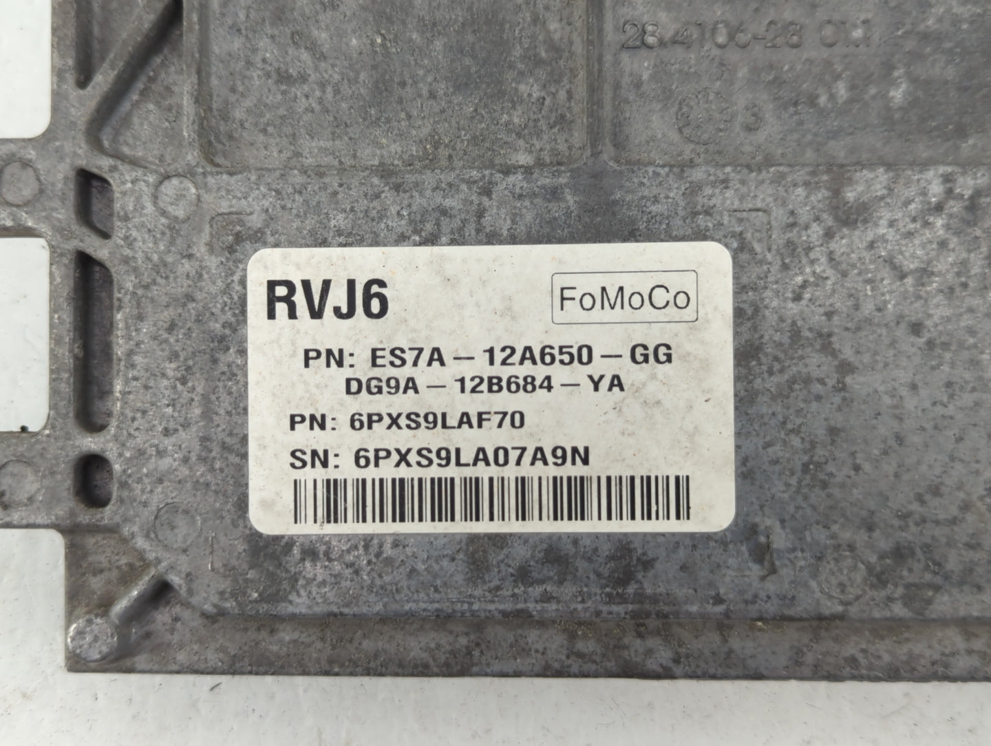 2014-2016 Ford Fusion PCM Engine Control Computer ECU ECM PCU OEM P/N:ES7A-12A650-GG 6PXS9LAF70 Fits Fits 2014 2015 2016 OEM