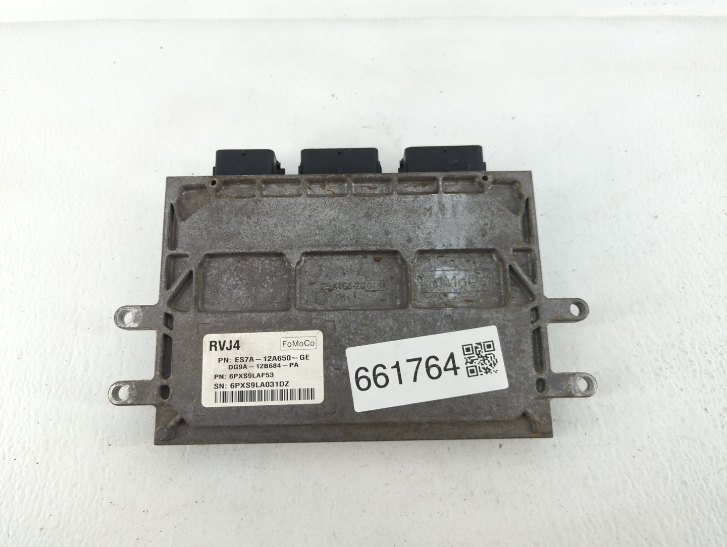 2014-2016 Ford Fusion PCM Engine Control Computer ECU ECM PCU OEM P/N:ES7A-12A650-GE Fits Fits 2014 2015 2016 OEM Used Auto 