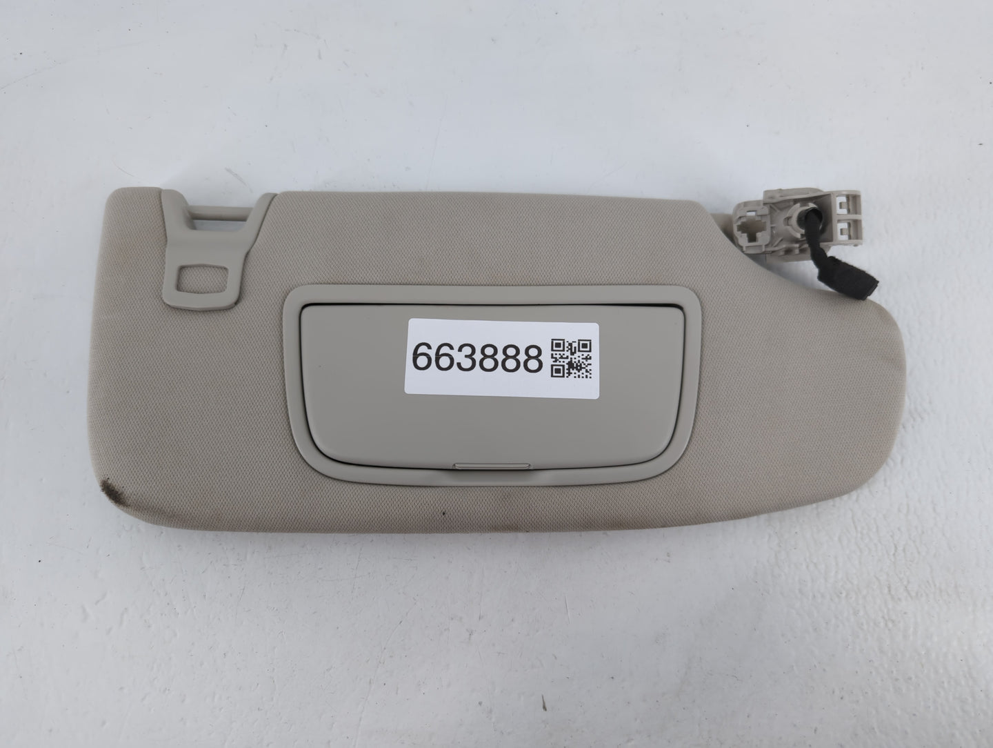 2015-2016 Ford Fusion Sun Visor Shade Replacement Passenger Right Mirror Fits Fits 2015 2016 OEM Used Auto Parts - Oemusedau