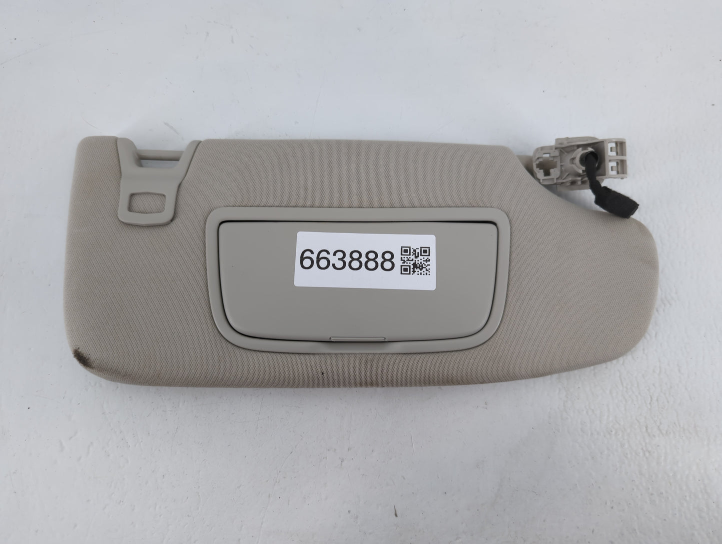 2015-2016 Ford Fusion Sun Visor Shade Replacement Passenger Right Mirror Fits Fits 2015 2016 OEM Used Auto Parts - Oemusedau
