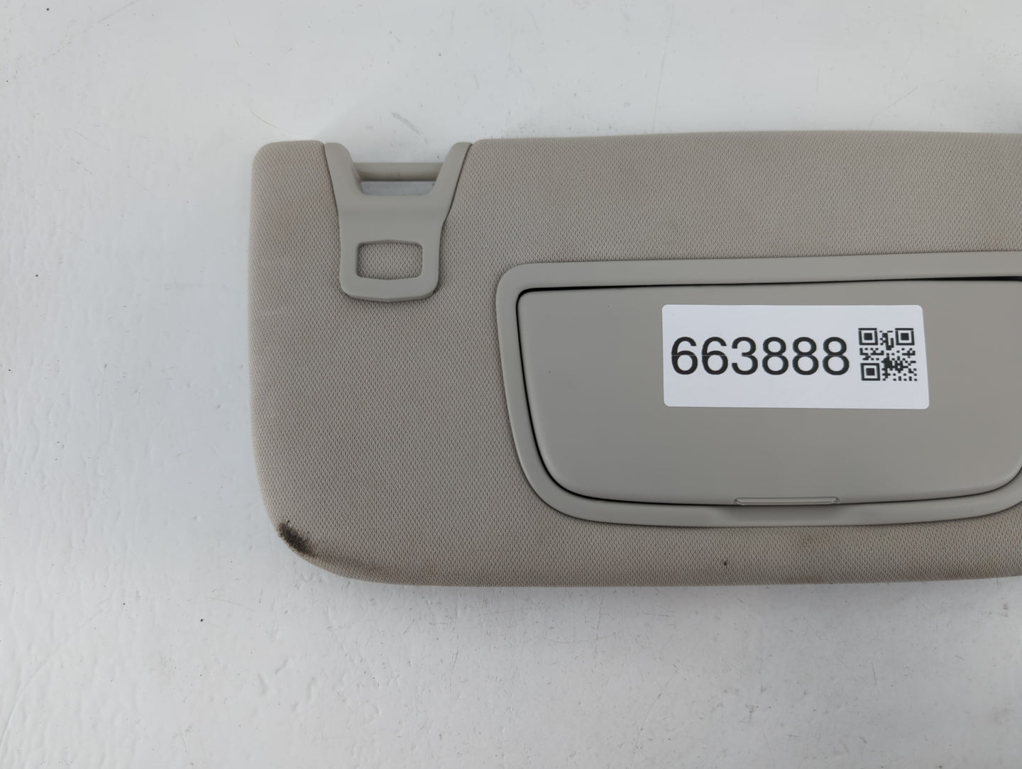 2015-2016 Ford Fusion Sun Visor Shade Replacement Passenger Right Mirror Fits Fits 2015 2016 OEM Used Auto Parts - Oemusedau