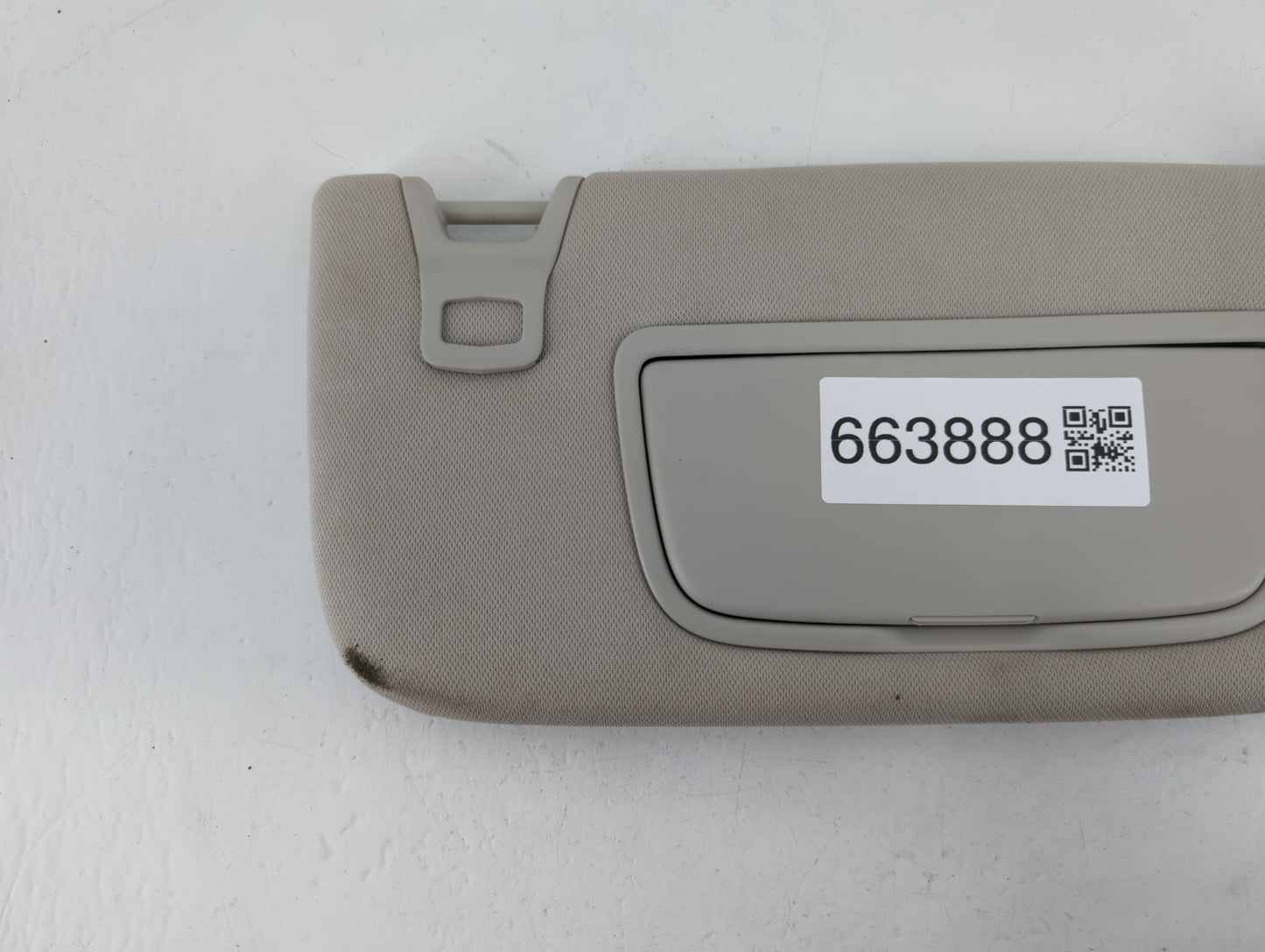2015-2016 Ford Fusion Sun Visor Shade Replacement Passenger Right Mirror Fits Fits 2015 2016 OEM Used Auto Parts - Oemusedau