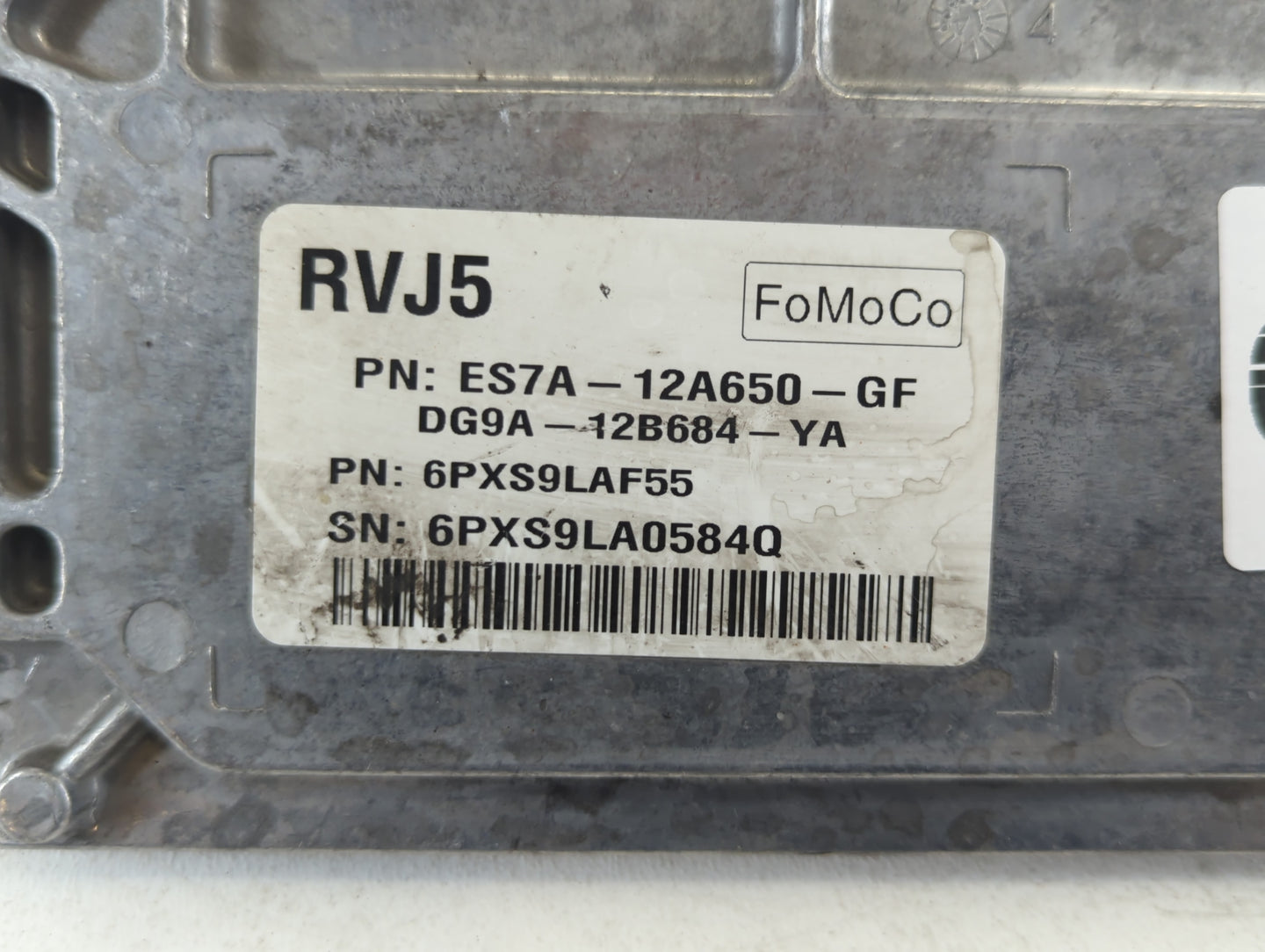 2014-2016 Ford Fusion PCM Engine Control Computer ECU ECM PCU OEM P/N:DG9A-12B684-YA ES7A-12A650-GF Fits Fits 2014 2015 2016
